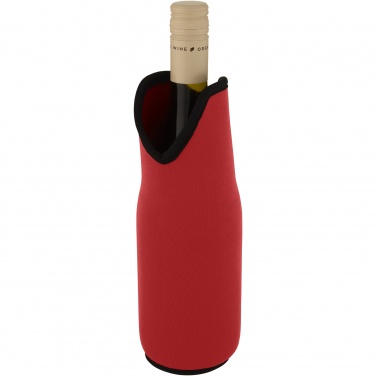 Logo trade promotional gifts image of: Noun recycled neoprene wine sleeve holder