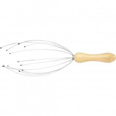 Logotrade promotional merchandise photo of: Hator bamboo head massager