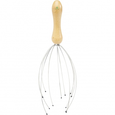 Logotrade promotional giveaway picture of: Hator bamboo head massager