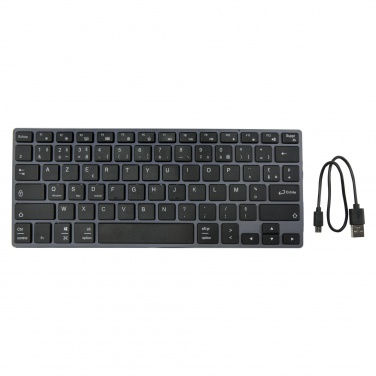 Logo trade promotional item photo of: Hybrid performance Bluetooth keyboard - AZERTY