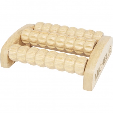 Logo trade corporate gift photo of: Venis bamboo foot massager