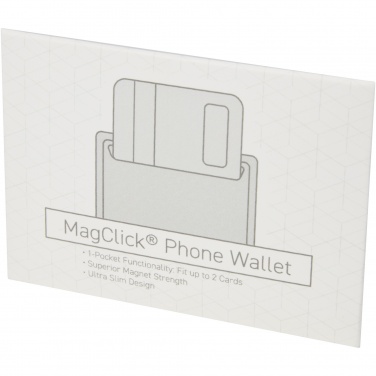 Logo trade promotional merchandise picture of: Magclick phone wallet