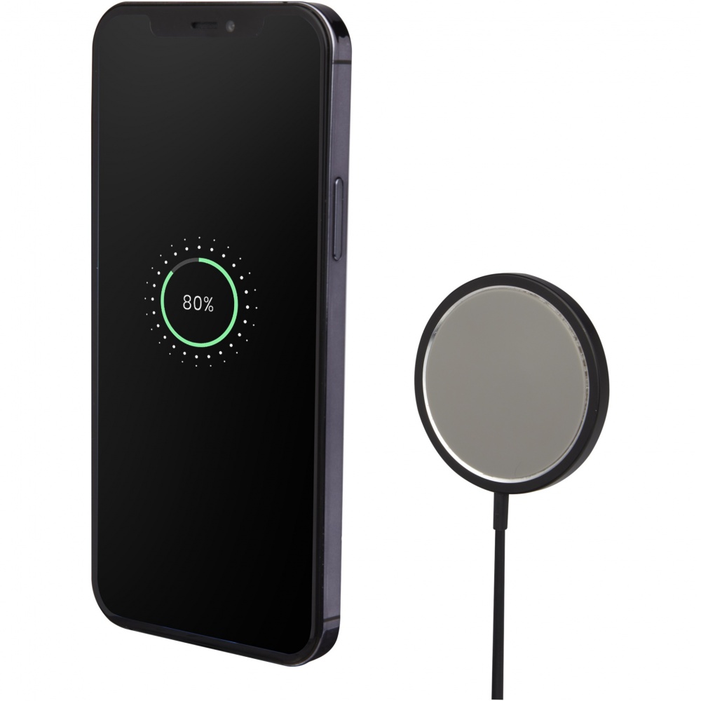 Logo trade promotional merchandise photo of: Magclick 15W aluminium wireless charger