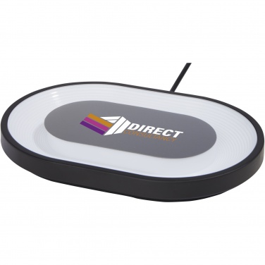 Logotrade promotional item image of: Ray wireless charging pad with RGB mood light