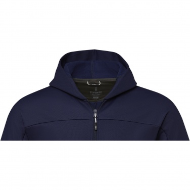 Logo trade promotional merchandise image of: Nubia men's performance full zip knit jacket
