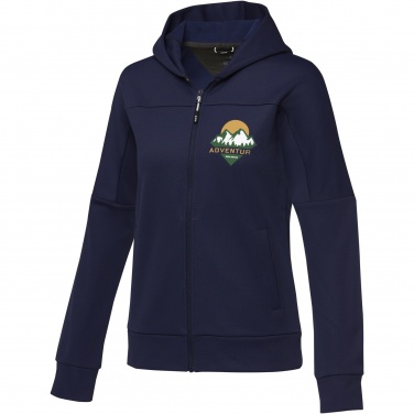 Logo trade promotional items image of: Nubia women's performance full zip knit jacket