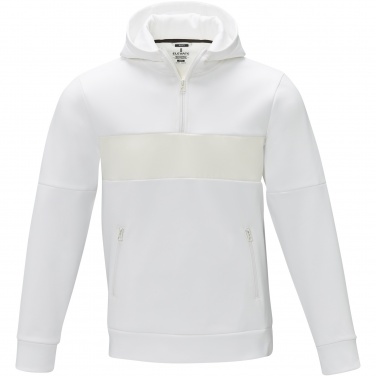 Logo trade advertising products picture of: Sayan men's half zip anorak hooded sweater