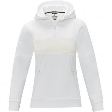 Logotrade business gifts photo of: Sayan women's half zip anorak hooded sweater