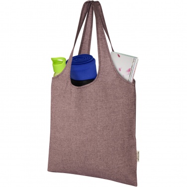 Logotrade promotional giveaway picture of: Pheebs 150 g/m² recycled cotton trendy tote bag 7L