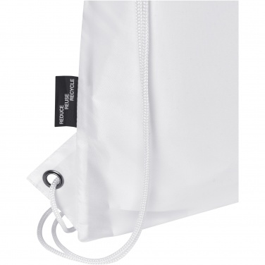 Logo trade promotional giveaways image of: Adventure recycled insulated drawstring bag 9L