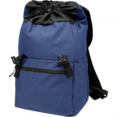 Logo trade corporate gifts image of: REPREVE® Our Ocean™ 15" GRS RPET laptop backpack 19L
