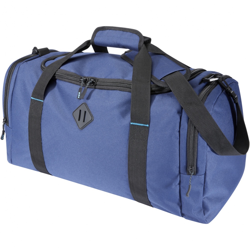 Logo trade advertising products picture of: REPREVE® Our Ocean™ GRS RPET duffel bag 35L