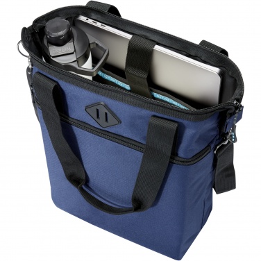 Logo trade corporate gift photo of: REPREVE® Our Ocean™ 15" GRS RPET laptop tote bag 12L