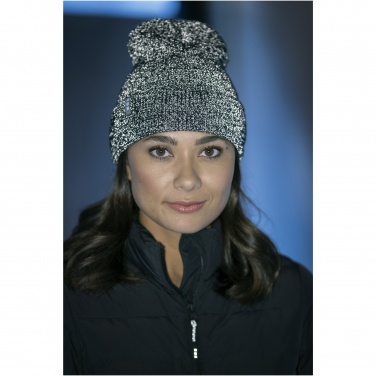 Logo trade promotional items image of: Rigi reflective beanie