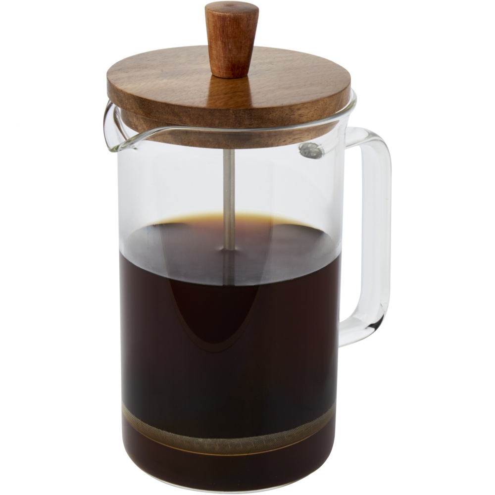 Logo trade promotional giveaways image of: Ivorie 600 ml coffee press 