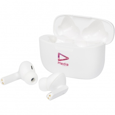 Logo trade corporate gift photo of: Essos 2.0 True Wireless auto pair earbuds with case