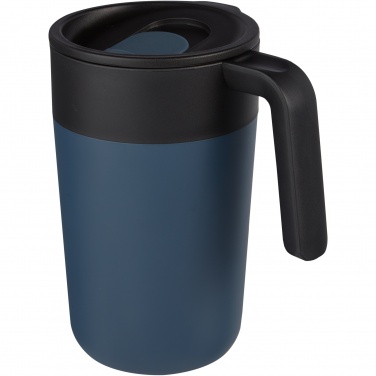 Logo trade promotional giveaways image of: Nordia 400 ml double-wall recycled mug