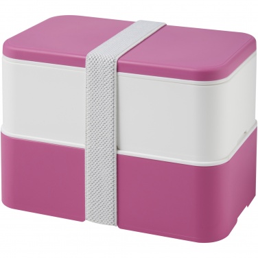 Logo trade promotional giveaways picture of: MIYO double layer lunch box