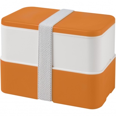 Logo trade advertising products image of: MIYO double layer lunch box