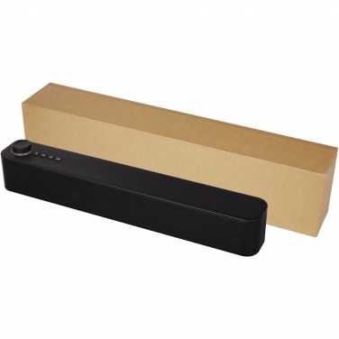 Logo trade business gifts image of: Hybrid 2 x 5W premium Bluetooth® sound bar