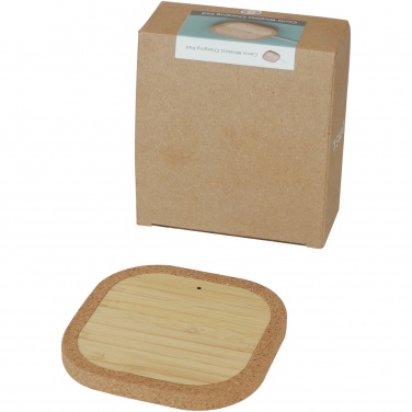 Logotrade corporate gift picture of: Cerris 15W cork wireless charging pad