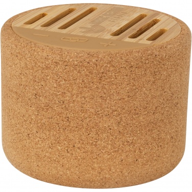Logo trade corporate gift photo of: Cerris 5W cork Bluetooth® speaker