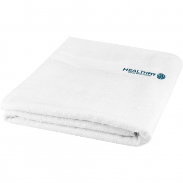Logo trade corporate gift photo of: Evelyn 450 g/m² cotton towel 100x180 cm