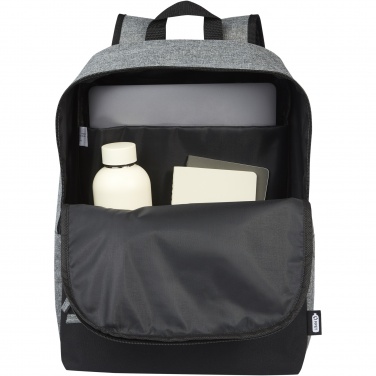 Logotrade promotional gift image of: Reclaim 15" GRS recycled two-tone laptop backpack 14L