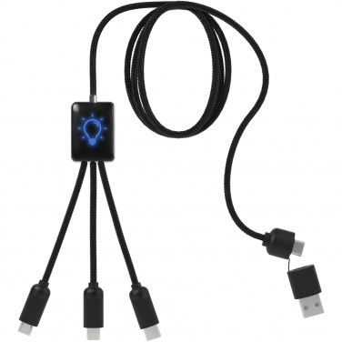 Logo trade promotional products picture of: SCX.design C28 5-in-1 extended charging cable