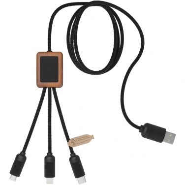 Logotrade advertising product image of: SCX.design C29 3-in-1 bamboo cable
