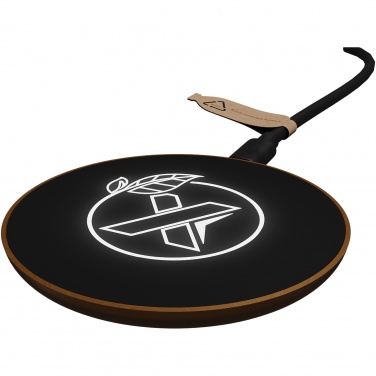 Logotrade promotional gift image of: SCX.design W13 10W wooden wireless charging station