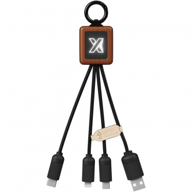 Logotrade business gift image of: SCX.design C19 wooden easy to use cable