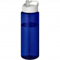 H2O Active® Eco Vibe 850 ml spout lid sport bottle , Blue / White