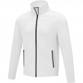 Zelus men's fleece jacket, White