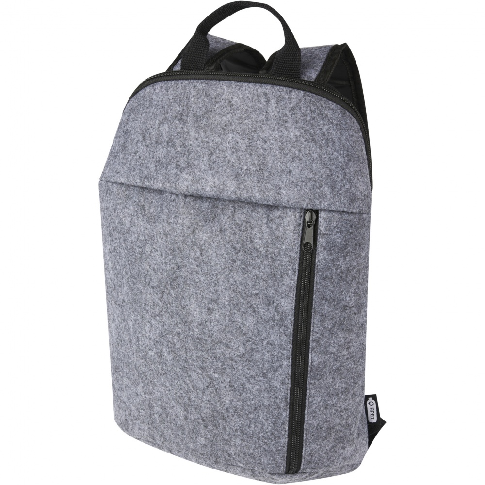 Logo trade promotional items image of: Felta GRS recycled felt cooler backpack 7L