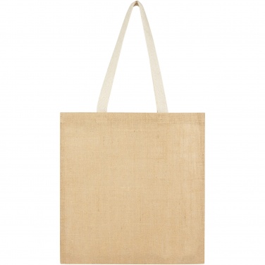 Logotrade promotional gift picture of: Juta 300 g/m² jute tote bag 7L