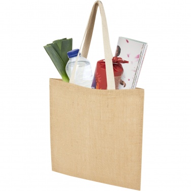 Logo trade promotional items image of: Juta 300 g/m² jute tote bag 7L