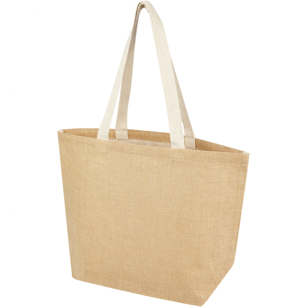 Logotrade business gift image of: Juta 300 g/m² jute tote bag 12L