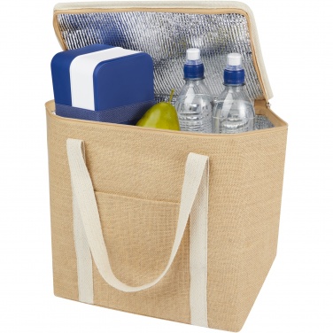 Logotrade advertising products photo of: Juta 300 g/m² jute cooler bag 19L