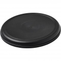 Orbit recycled plastic frisbee, Solid black