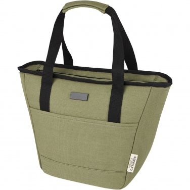 Logotrade promotional products photo of: Joey 9-can GRS recycled canvas lunch cooler bag 6L