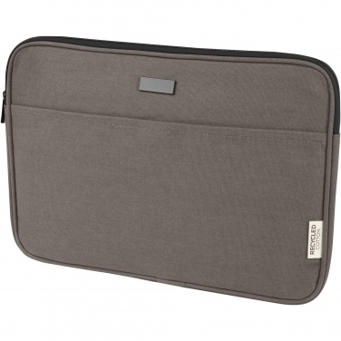 Logotrade promotional product image of: Joey 14" GRS recycled canvas laptop sleeve 2L
