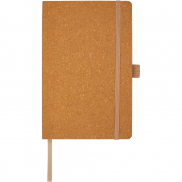 Logotrade corporate gift image of: Kilau recycled leather notebook 