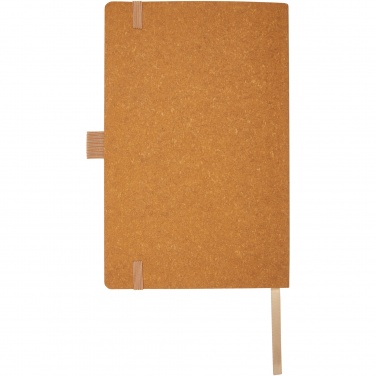 Logo trade business gift photo of: Kilau recycled leather notebook 