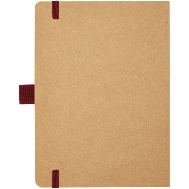 Logo trade promotional giveaways picture of: Berk recycled paper notebook