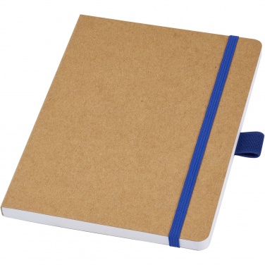 Logo trade promotional merchandise image of: Berk recycled paper notebook