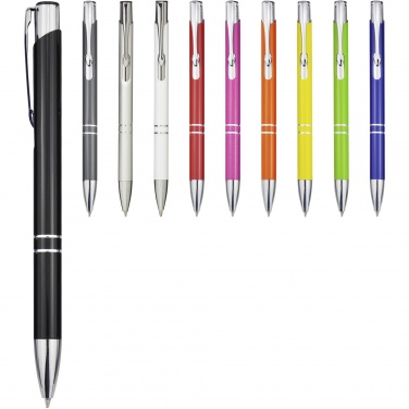 Logo trade promotional gifts image of: Moneta recycled aluminium ballpoint pen