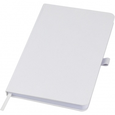Logotrade promotional item picture of: Fabianna crush paper hard cover notebook