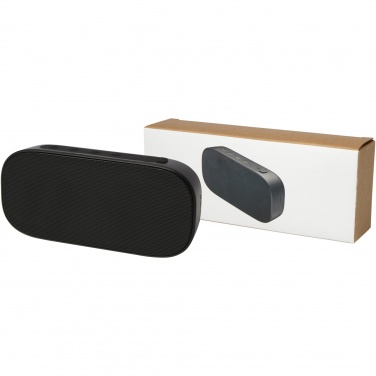 Logo trade promotional merchandise image of: Stark 2.0 5W recycled plastic IPX5 Bluetooth® speaker