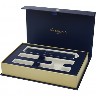 Logotrade promotional item picture of: Waterman Allure rollerball and ballpoint pen set 